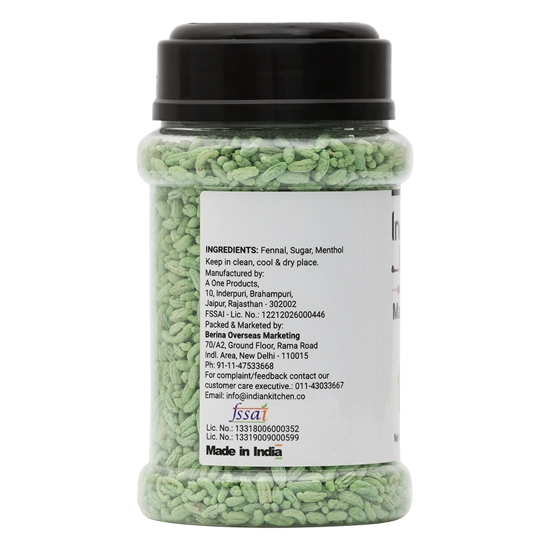 Indian Kitchen Madrasi Green Saunf 200g Indian Kitchen Madrasi Green Saunf 200g - Indian Kitchen